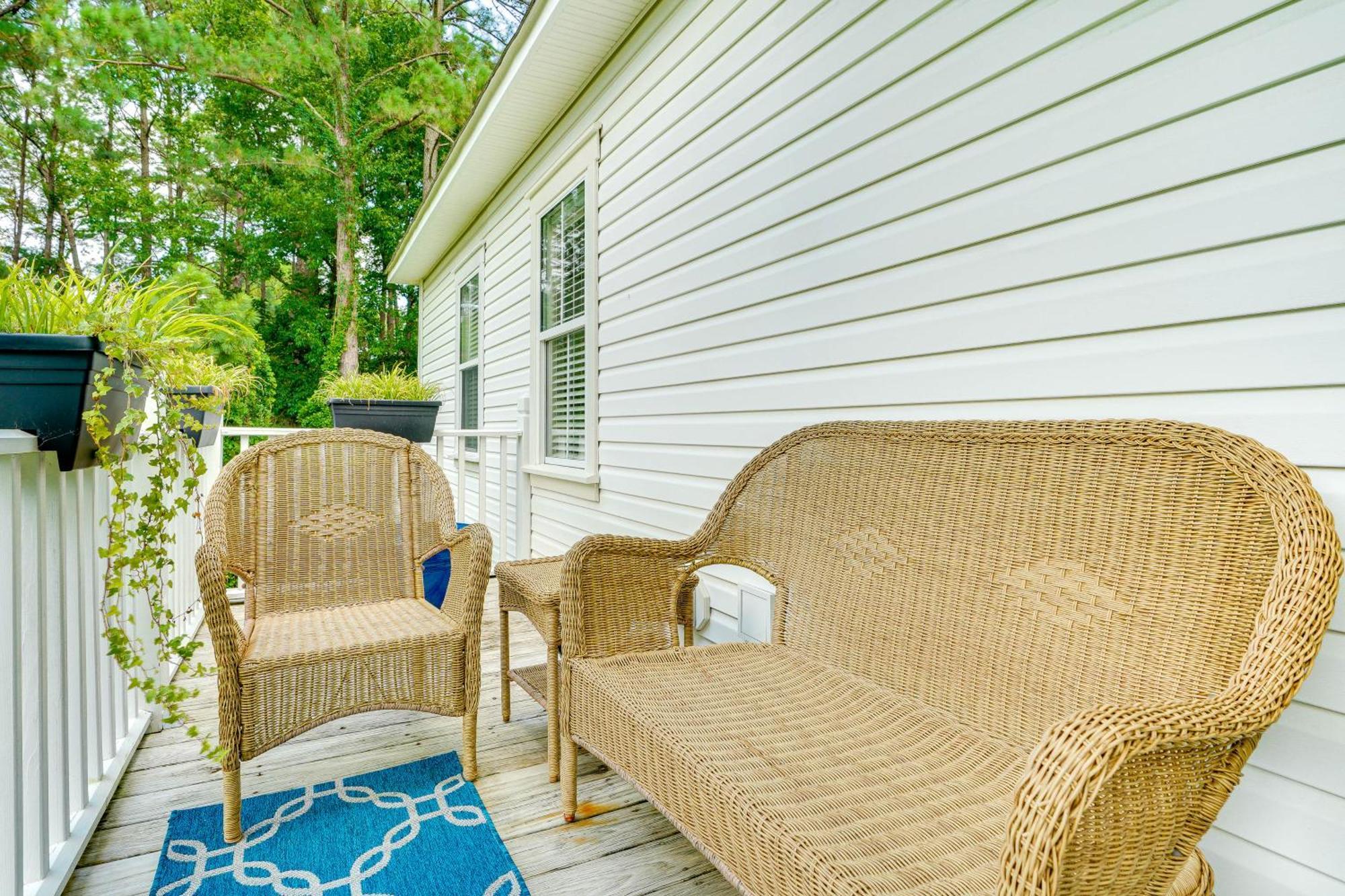 Beach House With Outdoor Shower Less Than 6 Mi To Nags Head! Manteo Dış mekan fotoğraf